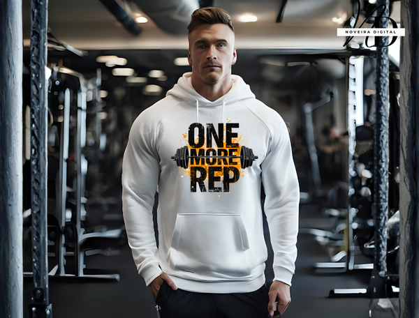 Gym Hoodie for Men – Motivational Fitness Graphic Hoodie | Noveira Moda