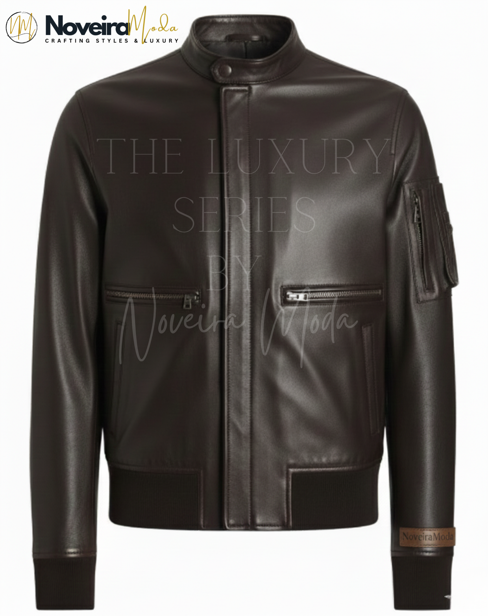 Luxury Biker Jacket for Men | Designer Inspired| Premium Streetwear