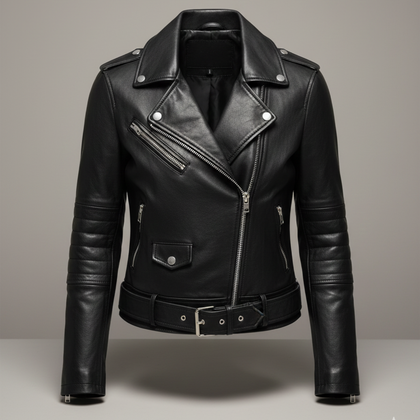 Bridal Leather Jacket- Custom Name & Floral Roses design
