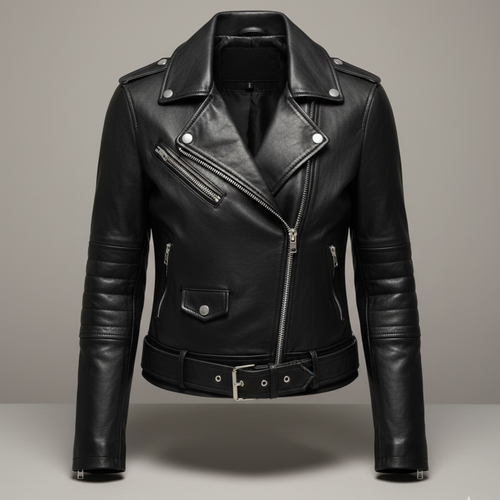 Bridal Leather Jacket- Custome Name & Floral Roses design