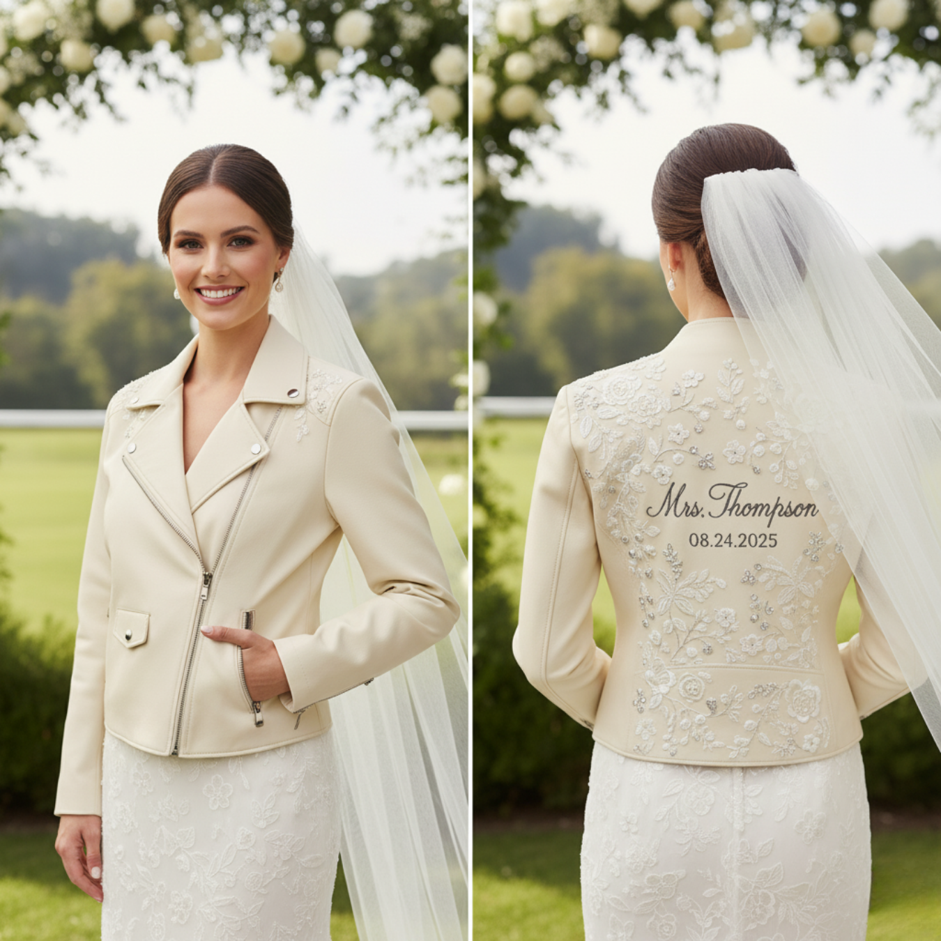 The Eternal Bloom Embroidered Wedding Style