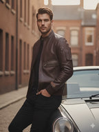 Luxury Biker Jacket for Men | Designer Inspired| Premium Streetwear