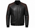 Prestige Leather Bomber Jacket