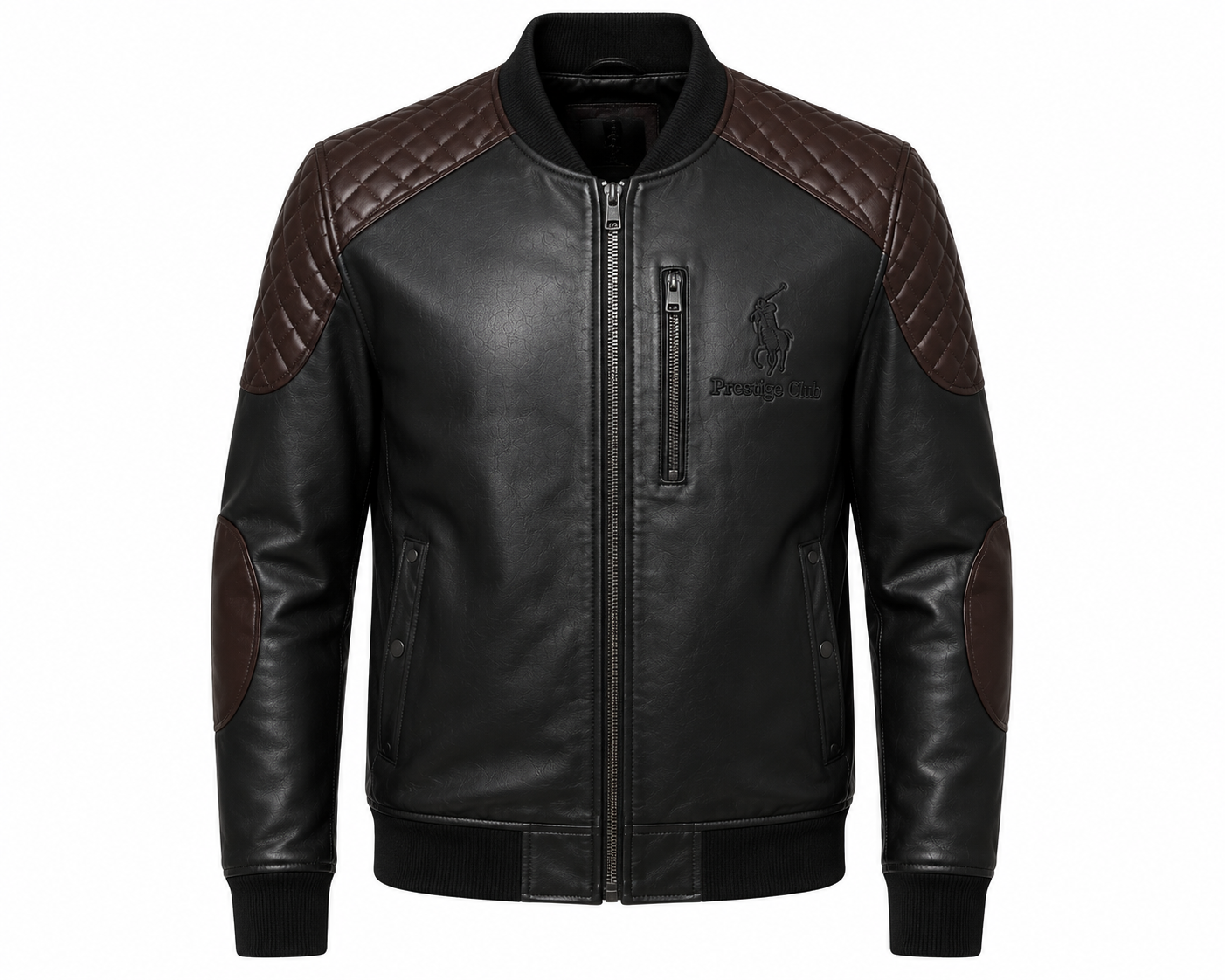 Prestige Leather Bomber Jacket