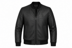 Prestige Club Premium Lambskin Leather Bomber Jacket